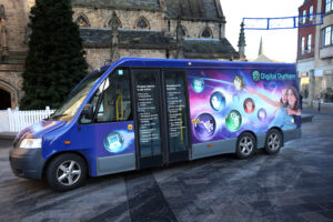 Digital Durham bus
